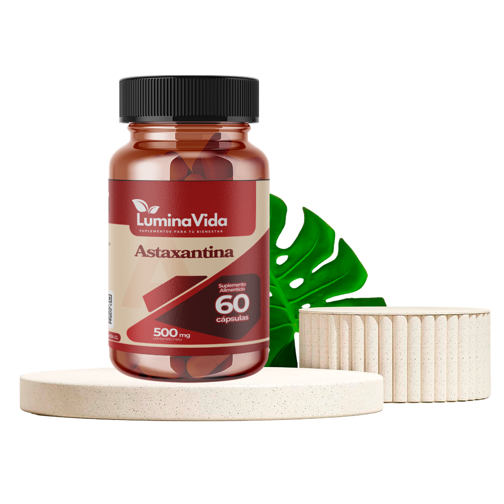 Astaxantina 8 mg 60 cápsula Blanda
