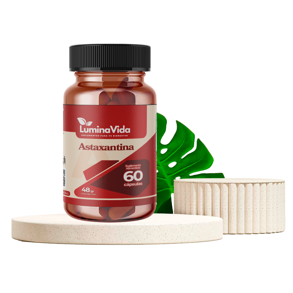 Astaxantina 8 mg 60 cápsula Blanda