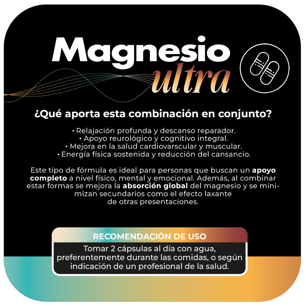4 tipos de magnesios ultra