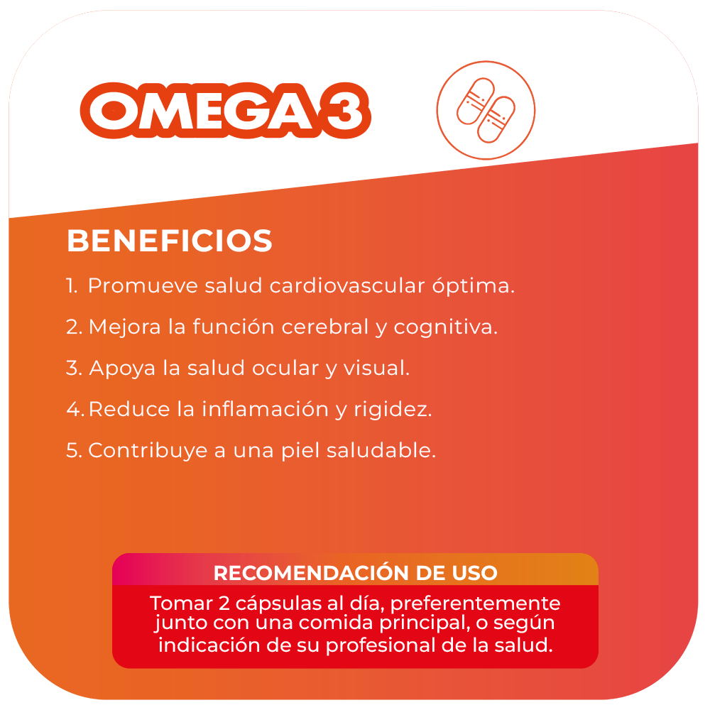 Omega 3 800 EPA y 400 DHA