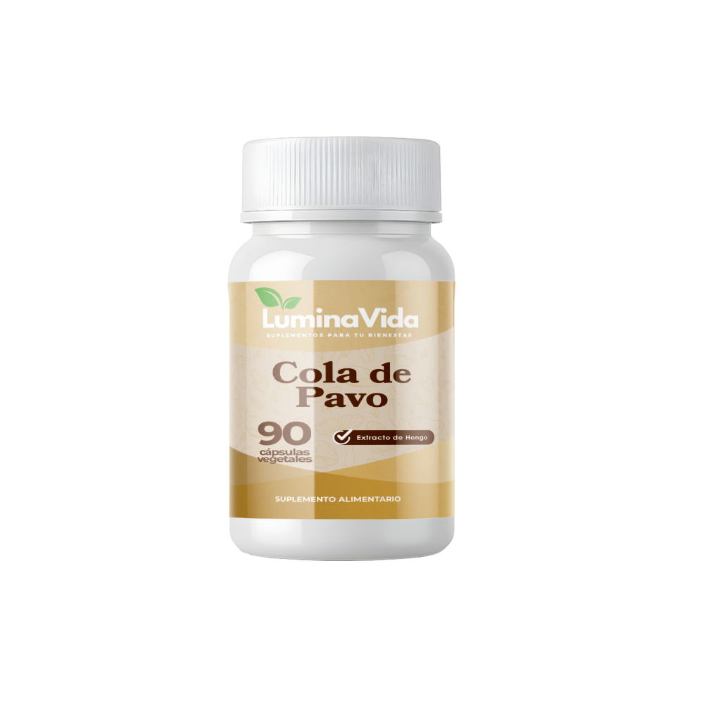 Cola de Pavo 500mg 90 Cápsulas