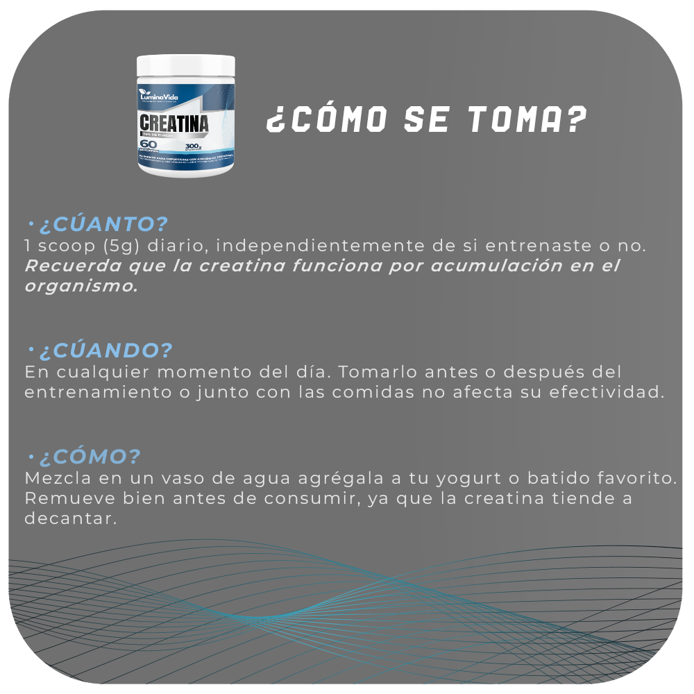 Creatina 100% Pure Monohidratada 300gr