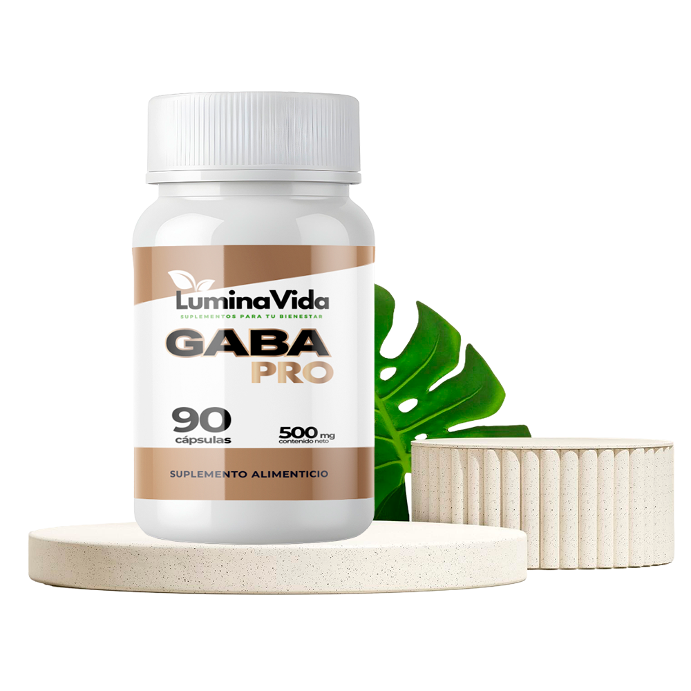 GABA 500 mg 90 cápsulas