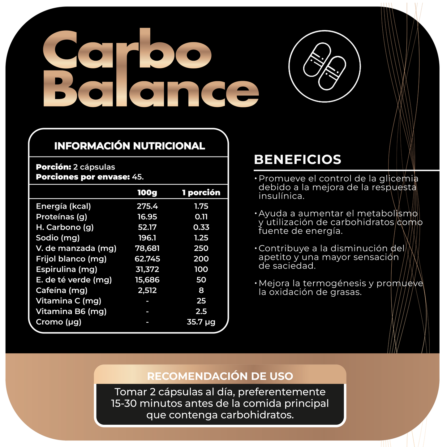 Bloqueador De Carbohidratos Balance