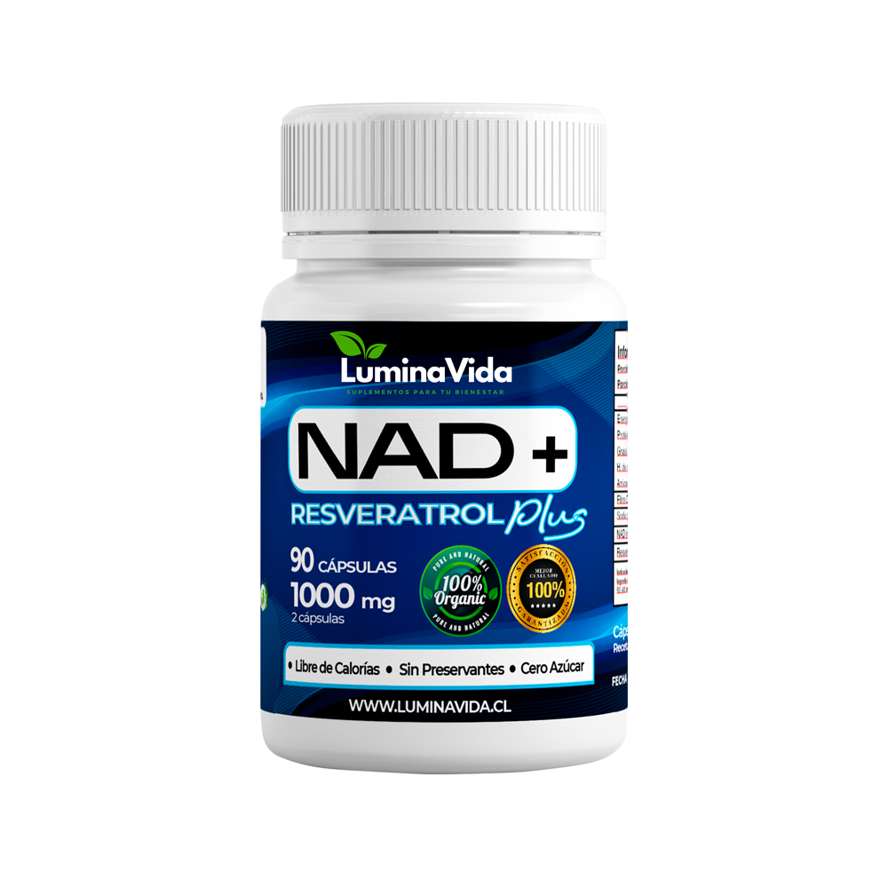 Nad + Resveratrol Plus Forte 1000MG 90cps