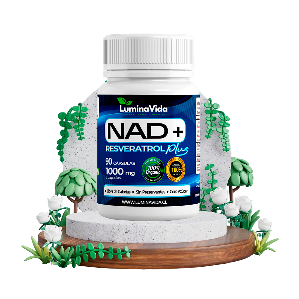 Nad + Resveratrol Plus Forte 1000MG 90cps