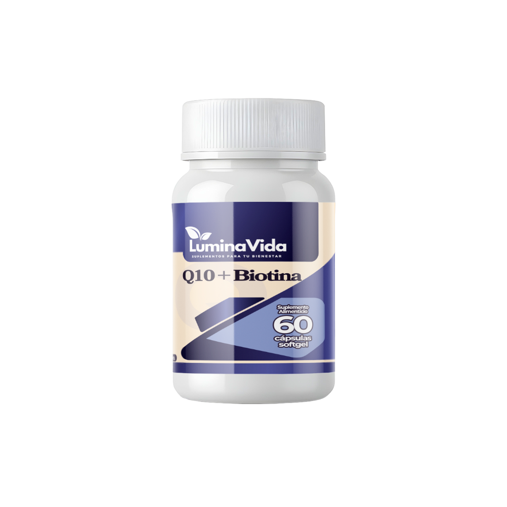 Co Q10 + Biotina 1000mg 60 cápsulas blandas