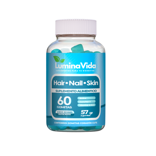 Gomitas Hair, Nail & Skin para el cabello, uña y piel 60 Un