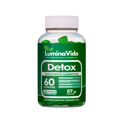 Gomitas Vinagre de Manzana Detox vegano 60 gomitas