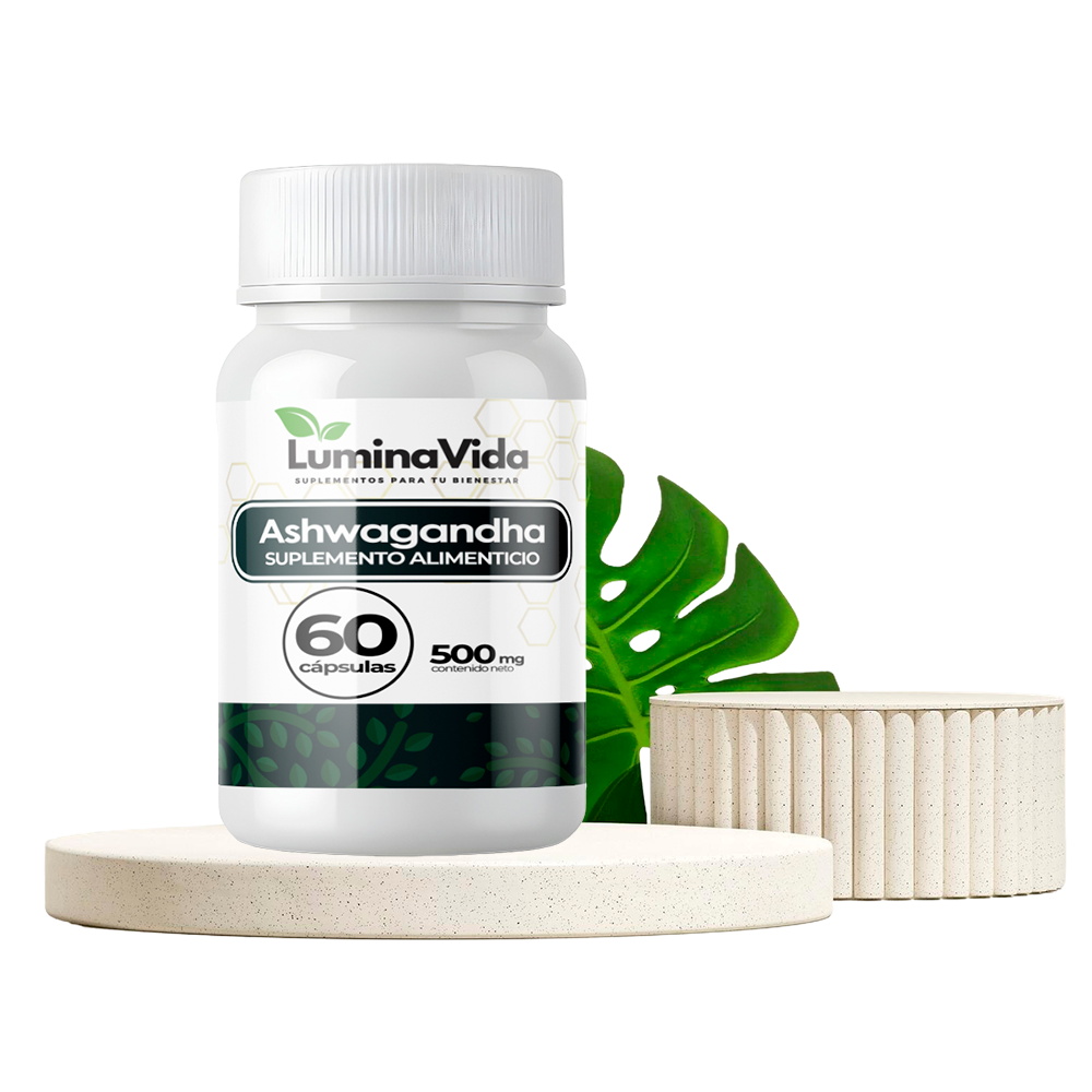 Ashwagandha 500mg 60 cápsulas