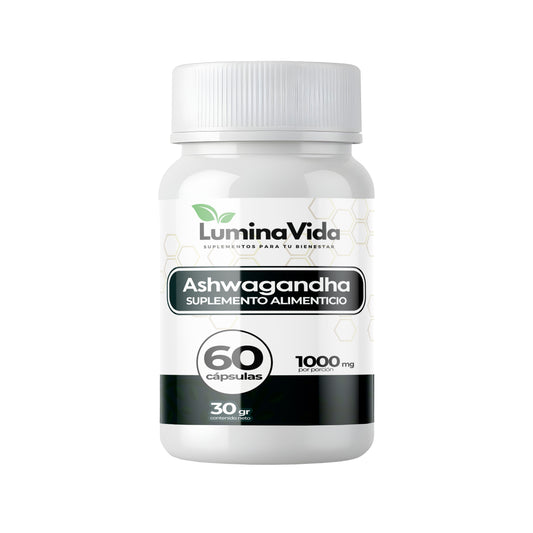 Ashwagandha 1000mg 60 cápsulas