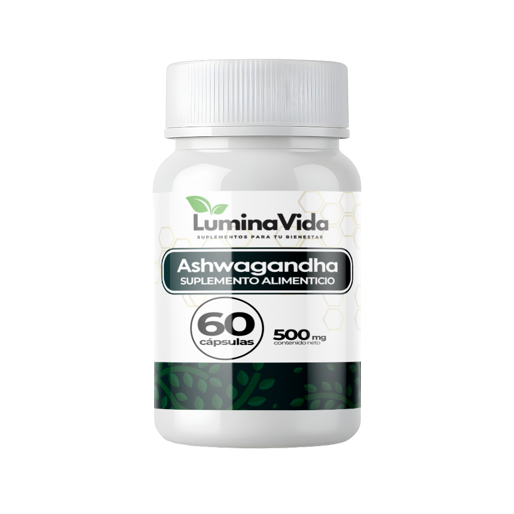 Ashwagandha 500mg 60 cápsulas