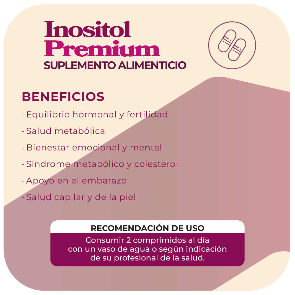 Inositol Premium 1000mg 90 Cápsulas