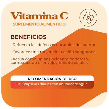 Vitamina C 1000mg 90 Cápsulas