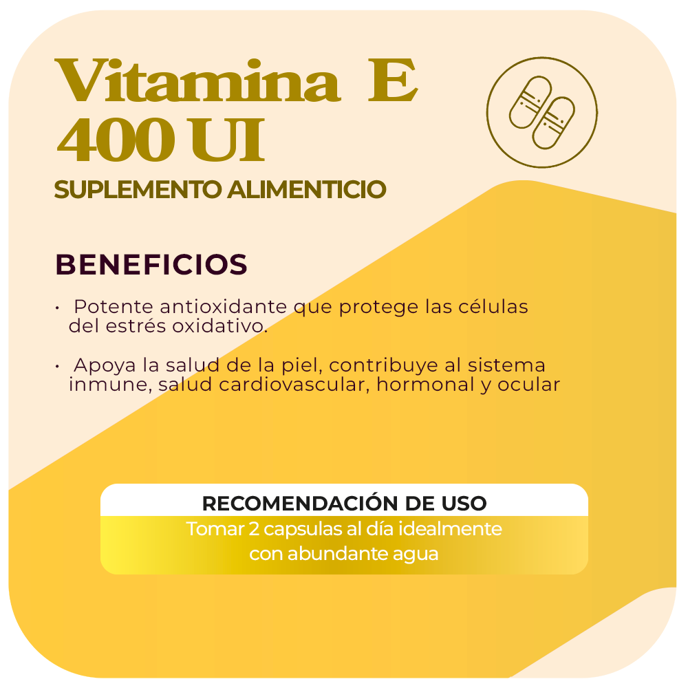 Vitamina E 400UI 60 softgel