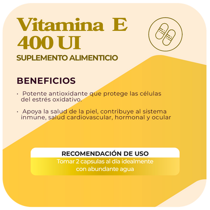 Vitamina E 400UI 60 softgel
