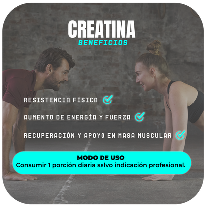 Creatina 100% Pure Monohidratada 300gr
