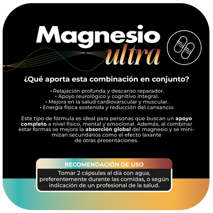 4 tipos de magnesios ultra