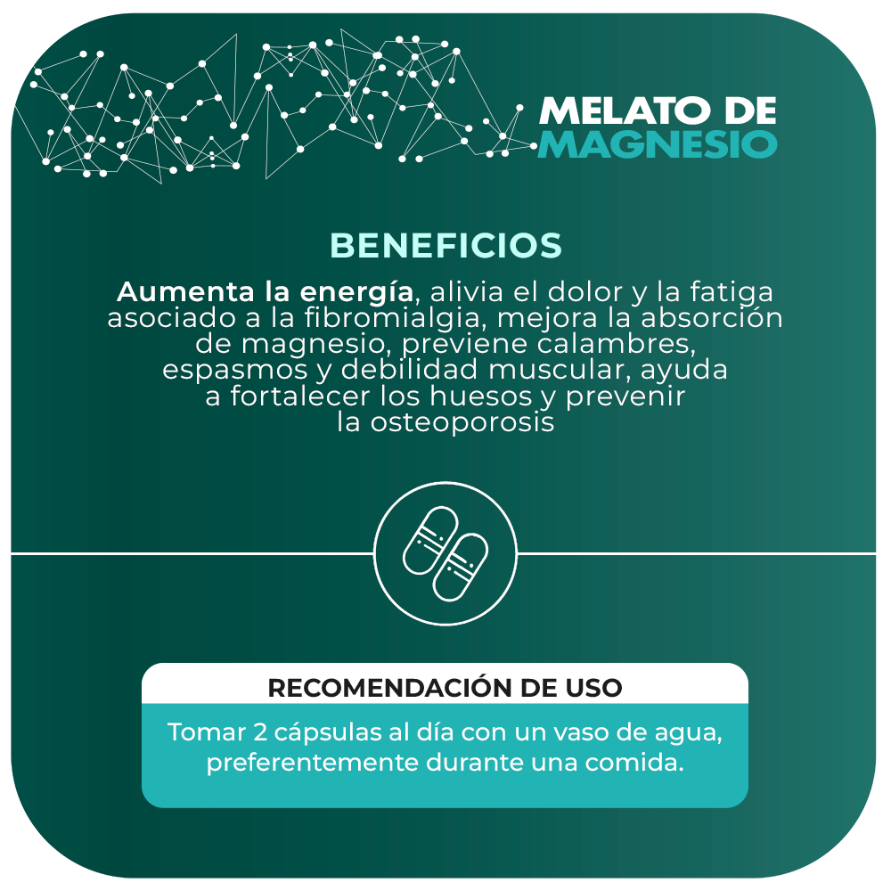 Melato de Magnesio 500 mg