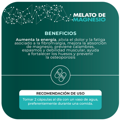Melato de Magnesio 500 mg