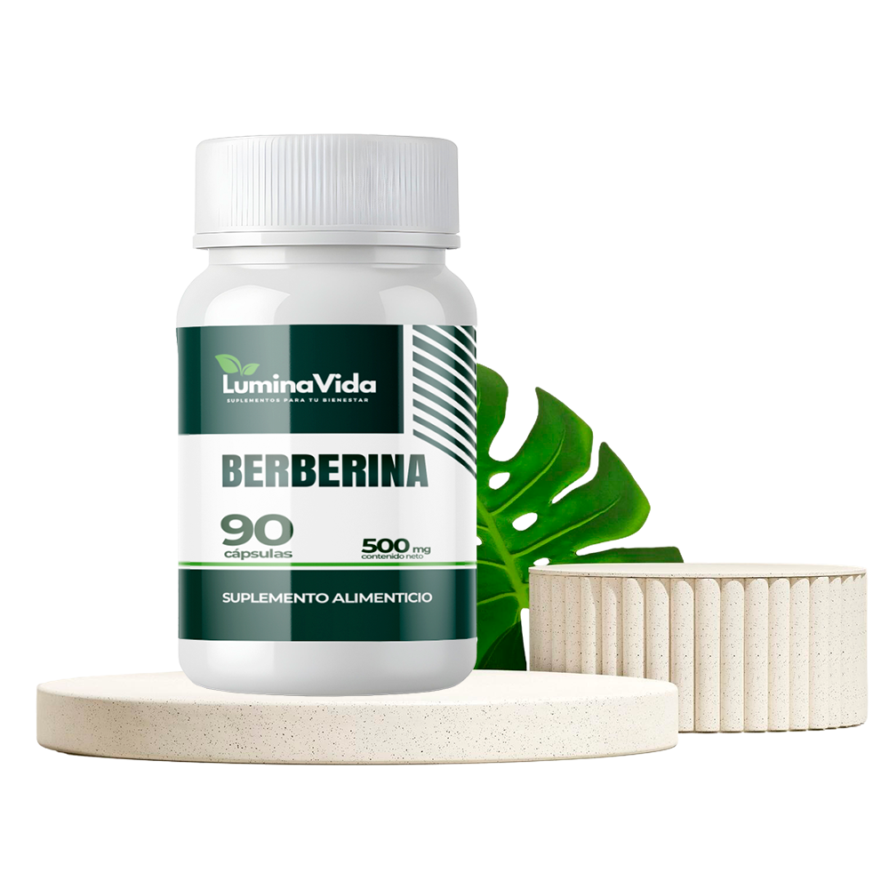 Berberina 500mg 90 cápsulas