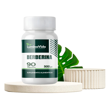 Berberina 500mg 90 cápsulas