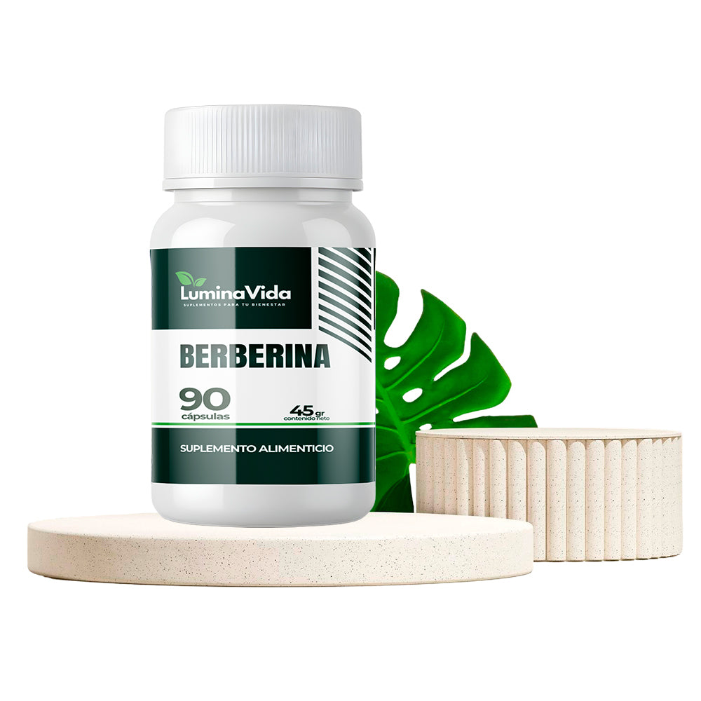 Berberina HCL 830mg 90 cápsulas