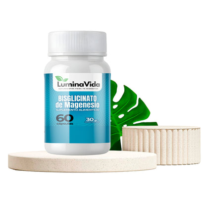 Bisglicinato de Magnesio 500mg 60 cápsulas