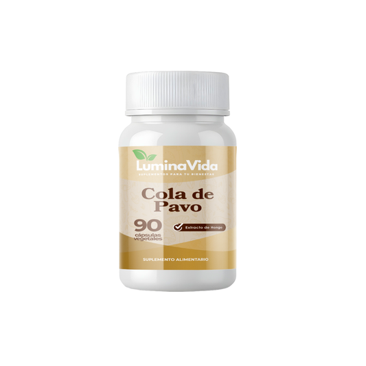 Cola de Pavo 500mg 90 Cápsulas