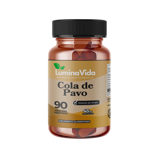 Cola de Pavo 500mg 90 Cápsulas