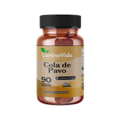 Cola de Pavo 500mg 90 Cápsulas