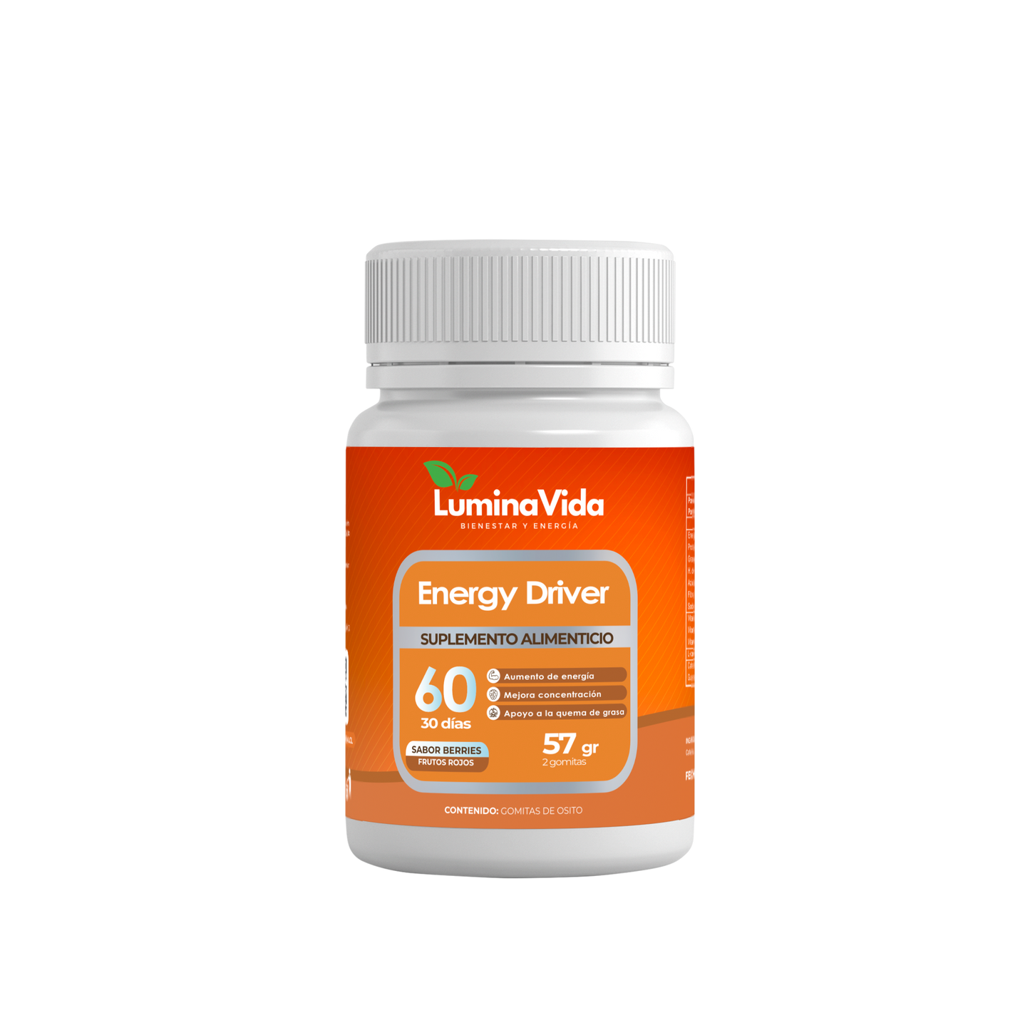 Energy Driver 60 gomitas