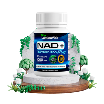 Nad + Resveratrol Plus Forte 1000MG 90cps