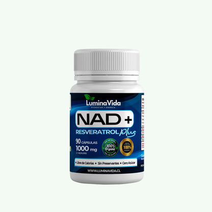 Nad + Resveratrol Plus Forte 1000MG 90cps