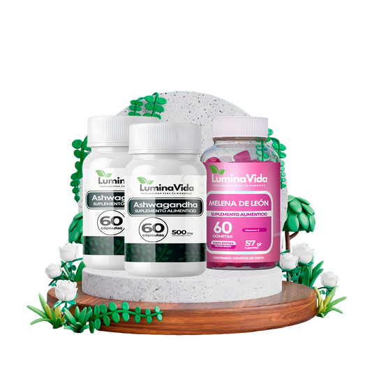 Pack Salud Mental - Ashwagandha en cápsula + Gomita en Melena de León