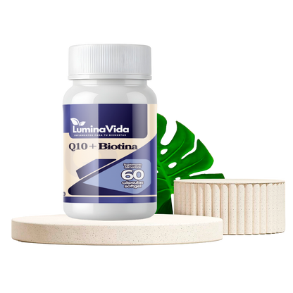 Co Q10 + Biotina 1000mg 60 cápsulas blandas