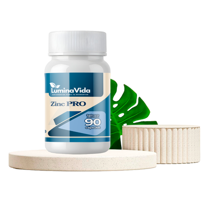 Zinc Quelado L-Metionina 20 mg 90 cápsulas